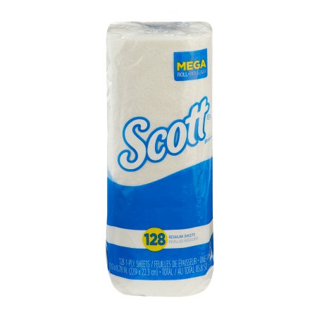 Towel Kitchen Paper Towel Scott® Perforated Roll 8-4/5 X 11 Inch (1/RL 20RL/CS) by Kimberly-Clark Professional/Consumer  ID 41482